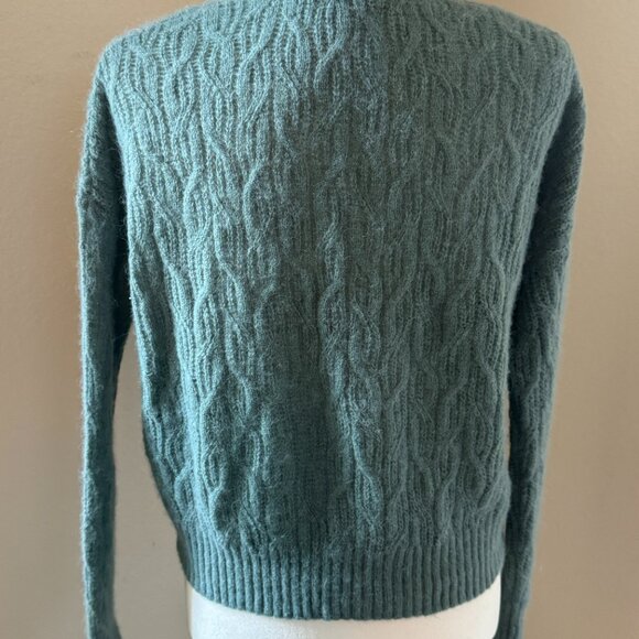 Teal Mawdell Alpaca Blend Sweater - Picture 6 of 8